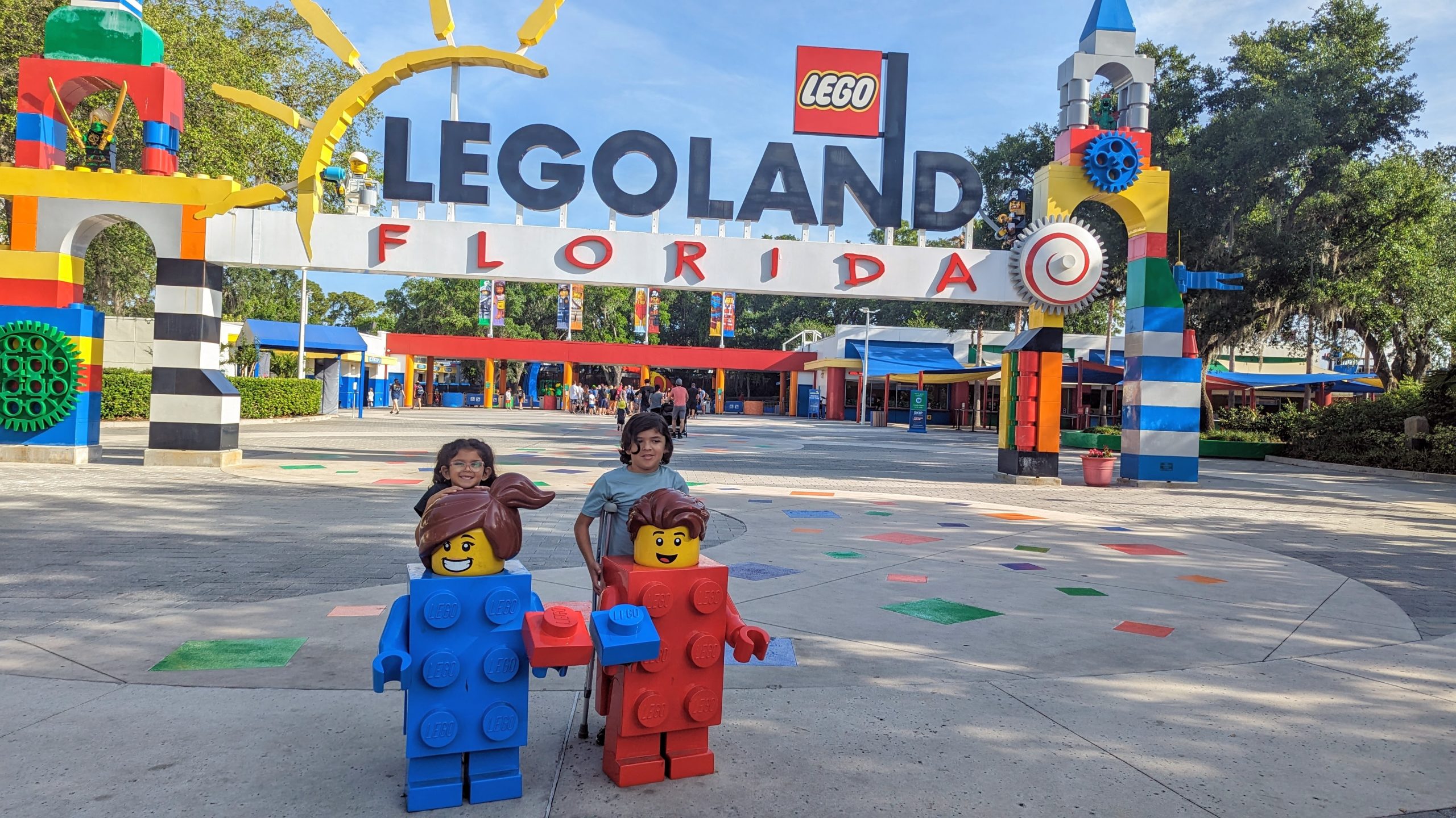 entrance to legoland florida